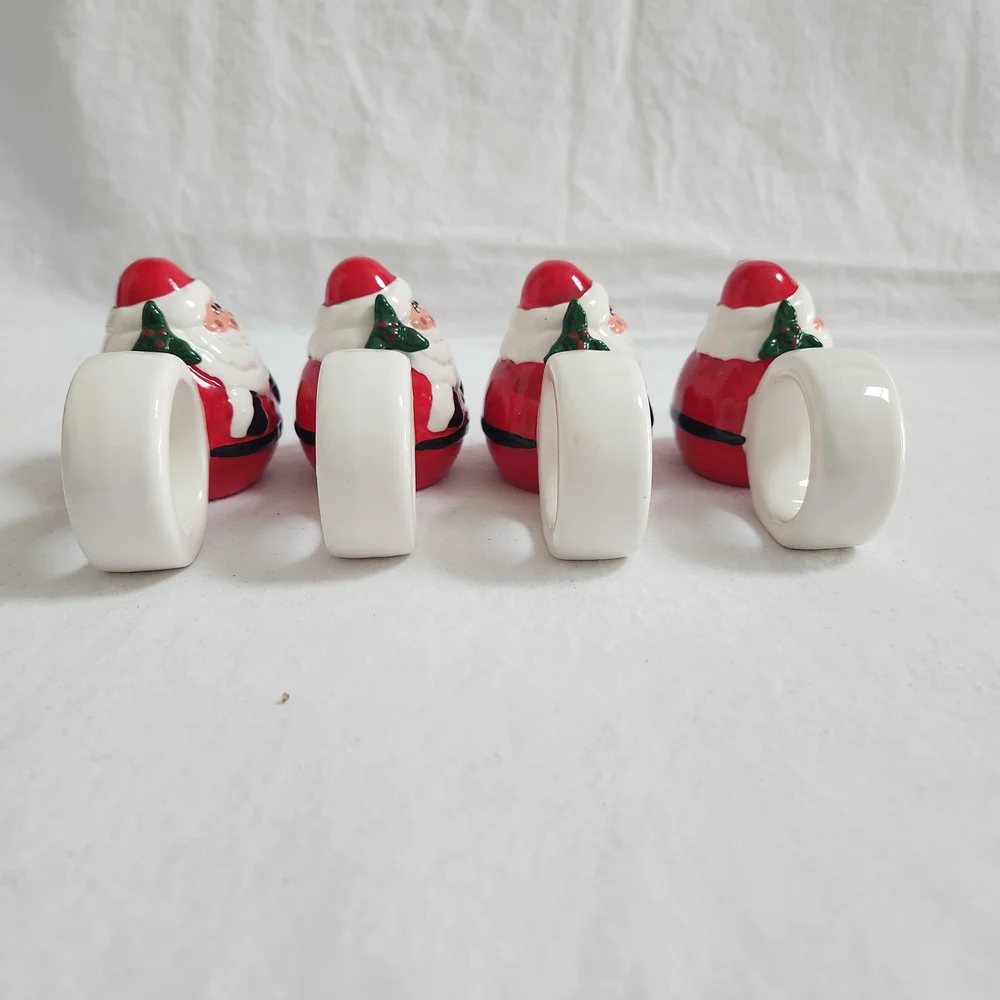 Santa Claus Napkin Rings